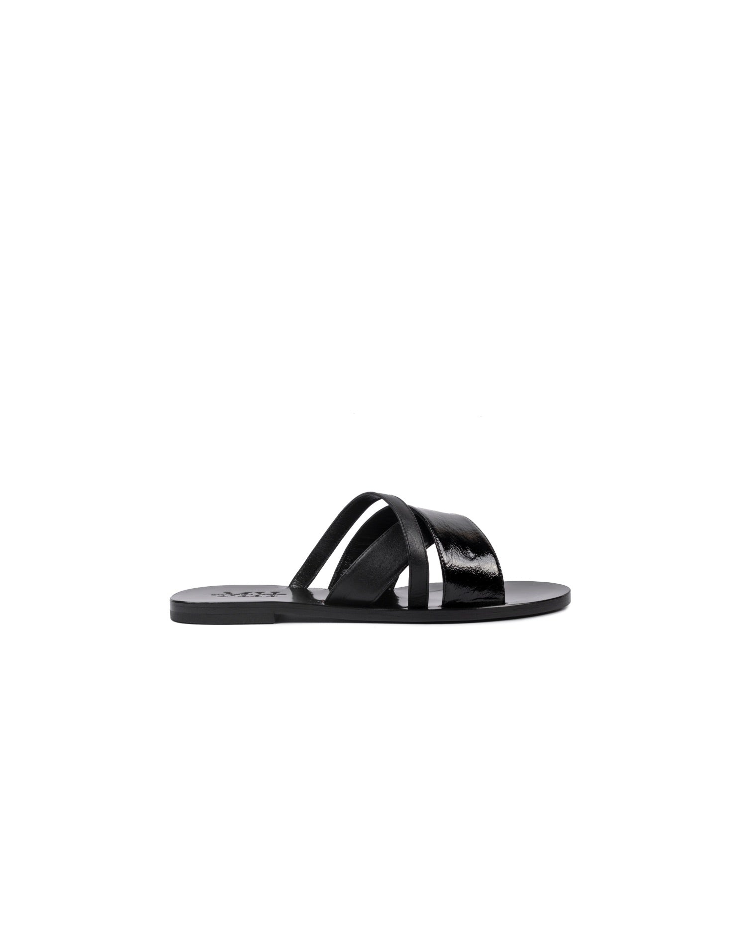 I Am Enough - Black Sandal