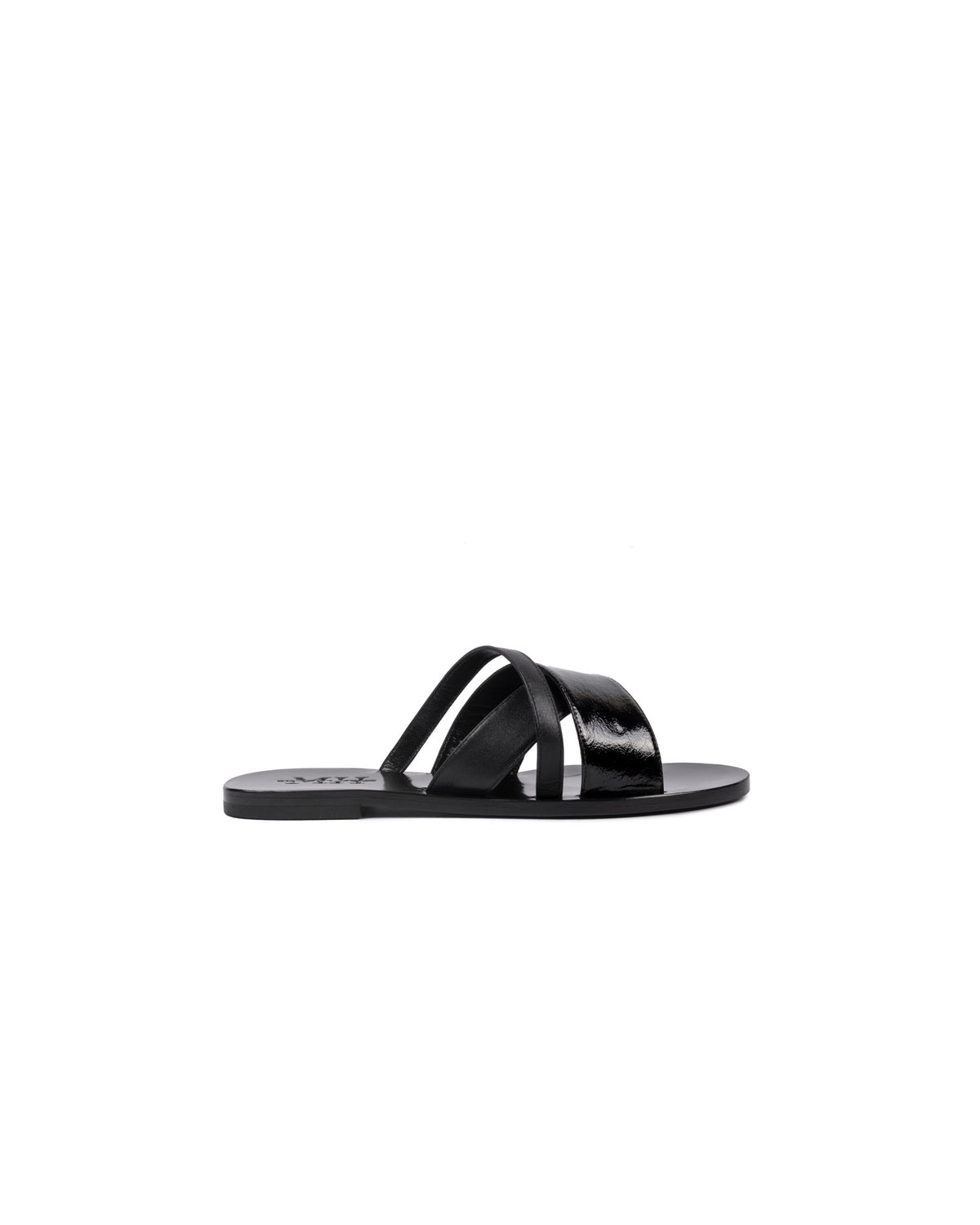 I Am Enough - Black Sandal
