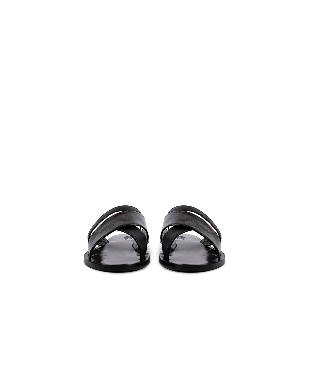 I Am Enough - Black Sandal
