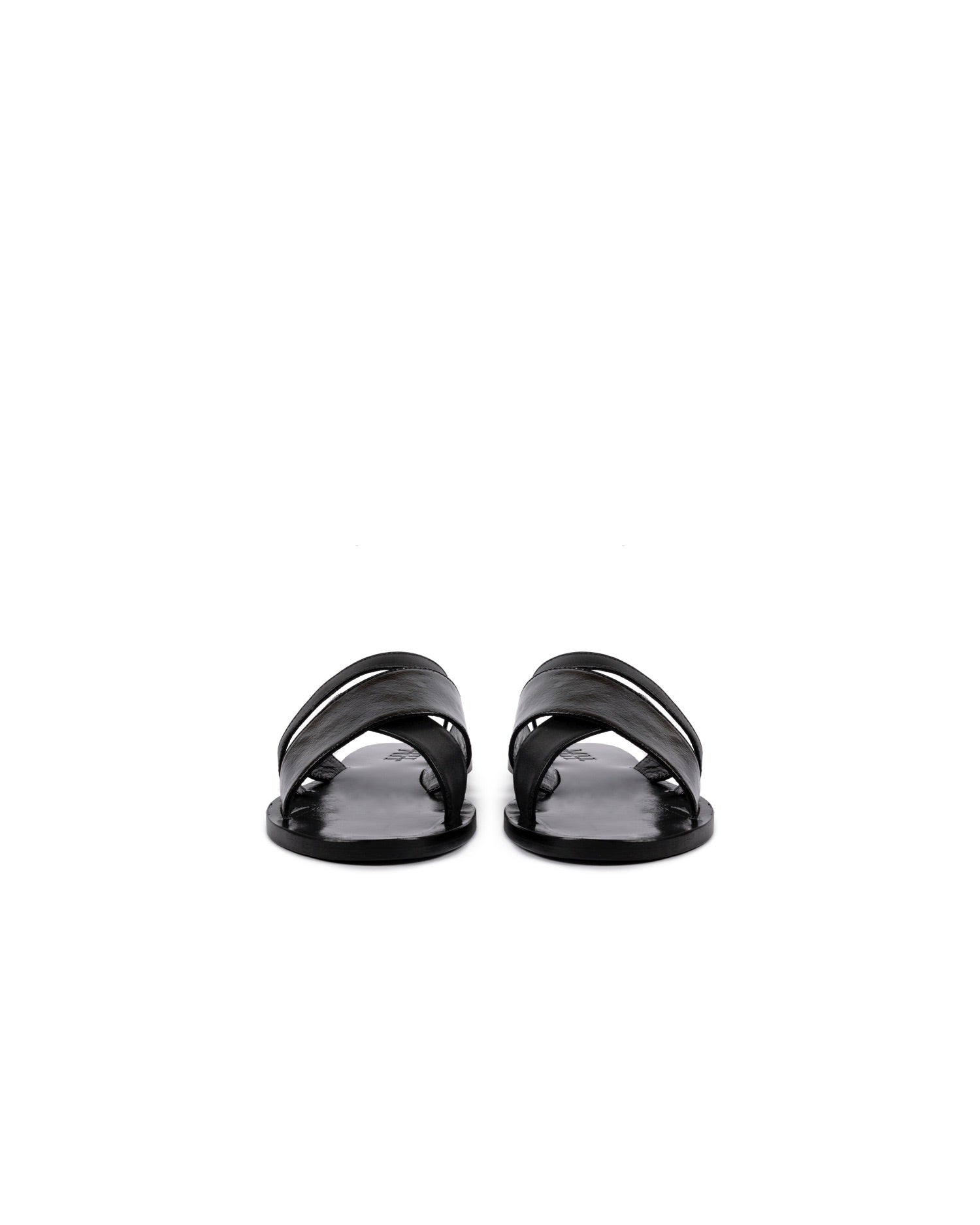 I Am Enough - Black Sandal
