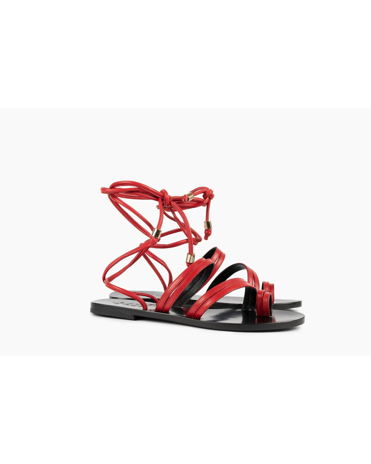 I Am Confident - Red Sandals